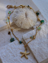 2 in 1 Starfish Charm Bracelet & Anklet