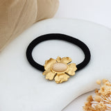 Opulent Flora Gold Headpiece