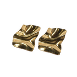 Dazzling Regal Golden Shine Studs