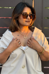 Aureate Elegance Pendant Necklace