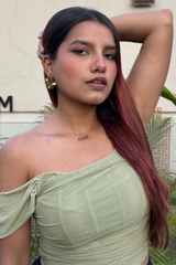 Dazzling Regal Golden Shine Studs