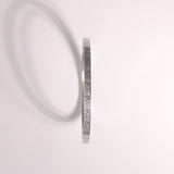 Dazzling Horizon Silver Plated Bang Bracelet