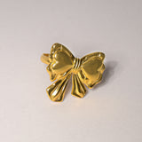 Golden Bow Delight Ring
