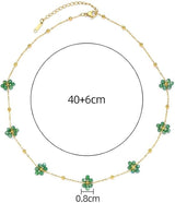 Floral Opulence Chain Necklace