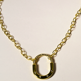 Aureate Elegance Pendant Necklace