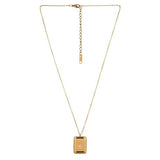 Refined Gold Pendant Necklace
