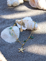 2 in 1 Starfish Charm Bracelet & Anklet