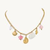 Marine Muse Charm Pendant Neckless
