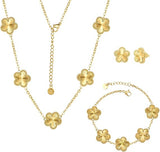 Golden Blossom Elegance Combo Set