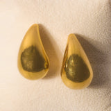 Luminous Gold Tear Elegance