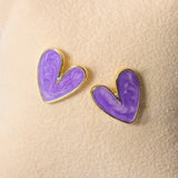 Amethyst Affection Stud Earrings