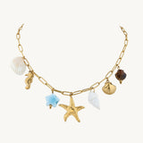 Oceanic Elegance Charm Necklace