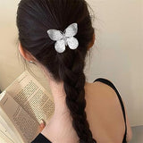 Metal Butterfly Hair Ties