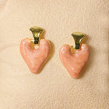 Serene Heartbeat Earrings
