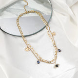 Celestial Guardian Evil Eye Necklace