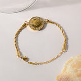 Coastal Charm Gold Bracelet
