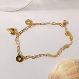 Coastal Elegance Charm Bracelet