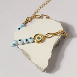 Azure Eye Horizon Charm Bracelet