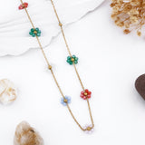 Floral Opulence Chain Necklace