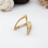 Infinity Twist Gold Ring