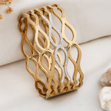 Diamond Empress Cuff Bracelet