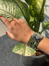 Silver & Gold Majestic Duo Splendor Cuff