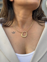 Aureate Elegance Pendant Necklace