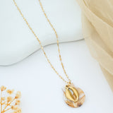 Golden Tide Shoreline Necklace