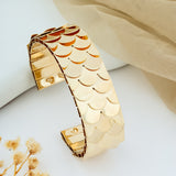 Aquatic Elegance Cuff Bracelet