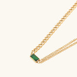 Celestial Greenstone Necklace