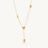 Golden Affection Trio Necklace