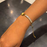 Serene Gold Butterfly Elegance Bracelet