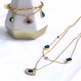 Celestial Guardian Evil Eye Necklace