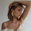 Golden Flora Dangle