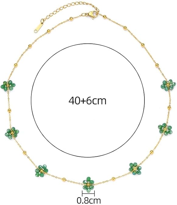 Floral Opulence Chain Necklace