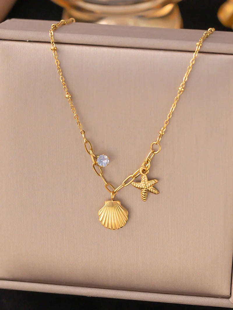 Nautical Charm Pendant Neckless
