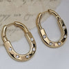 Mini Gem Hug Hoops
