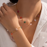 Floral Opulence Chain Necklace