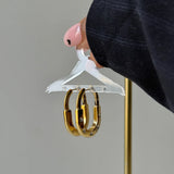 Mini Gem Hug Hoops