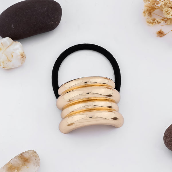 Metal Curv Band Hair Tie