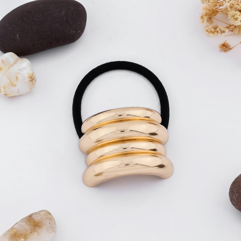 Metal Curv Band Hair Tie