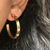 Halo Grip Stud Hoops